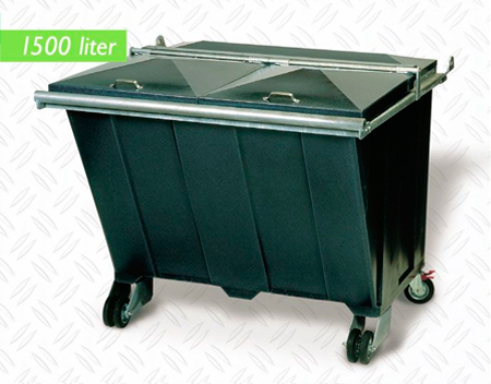 Avfallscontainer 1500 liter