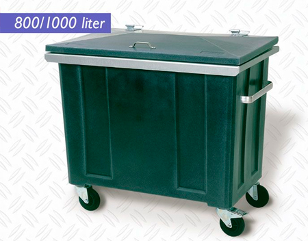 Avfallscontainer 800 / 1000 L